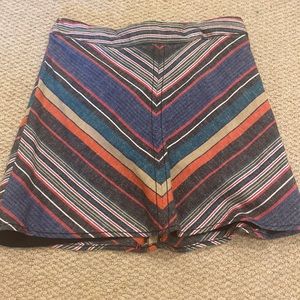 free people mini skirt size 0